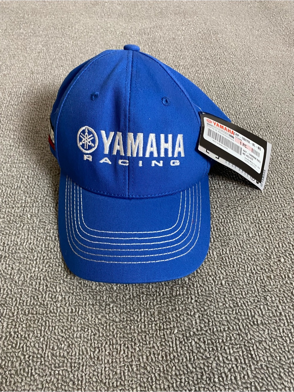 Vintage Yamaha Racing Logo Flex fit Hat- Bike Motors Powersport